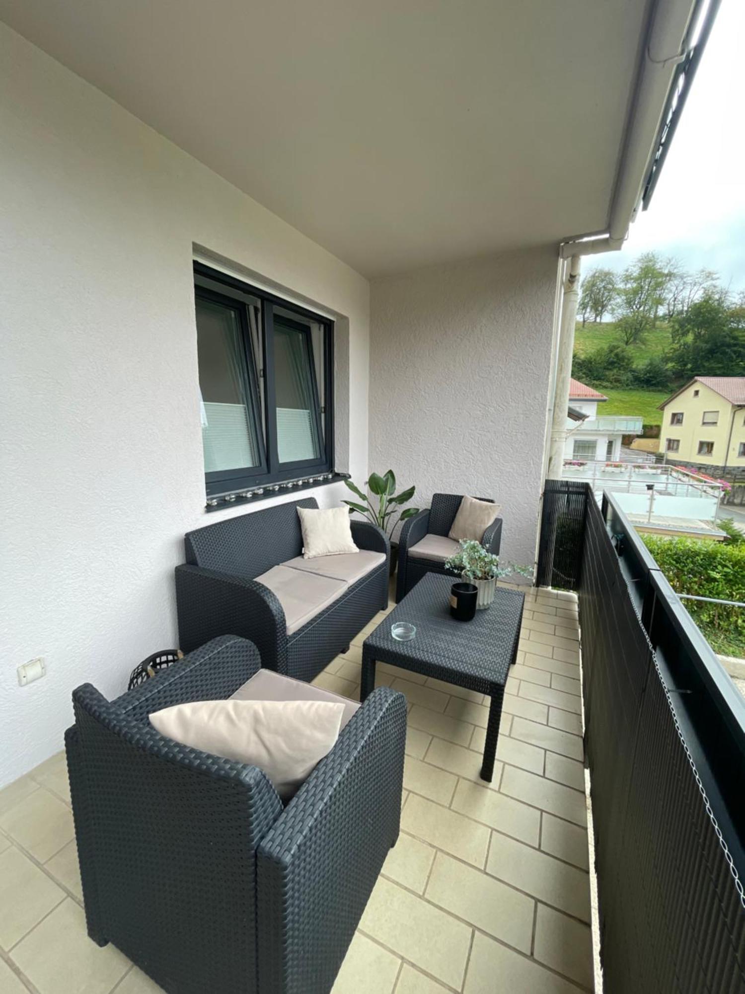 Ferienwohnung Am Felsenmeer Lautertal  Eksteriør billede